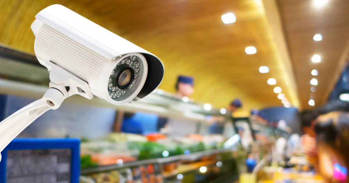 Видеонаблюдение в магазин в октябре